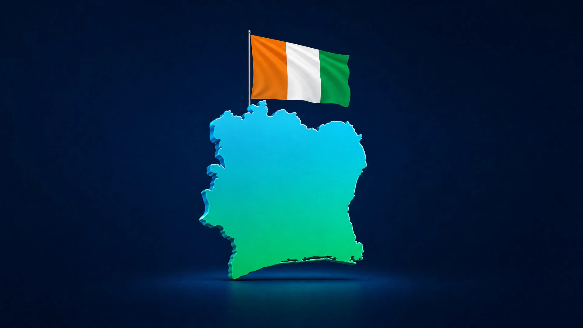 Carte illustrée Advanced SIM pour Côte d’Ivoire