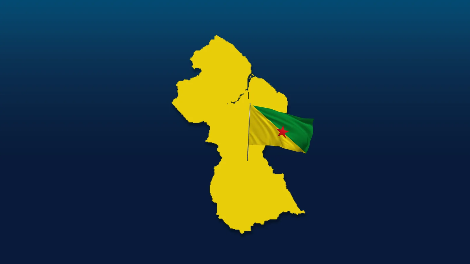 Carte illustrée Advanced SIM pour Guyane française