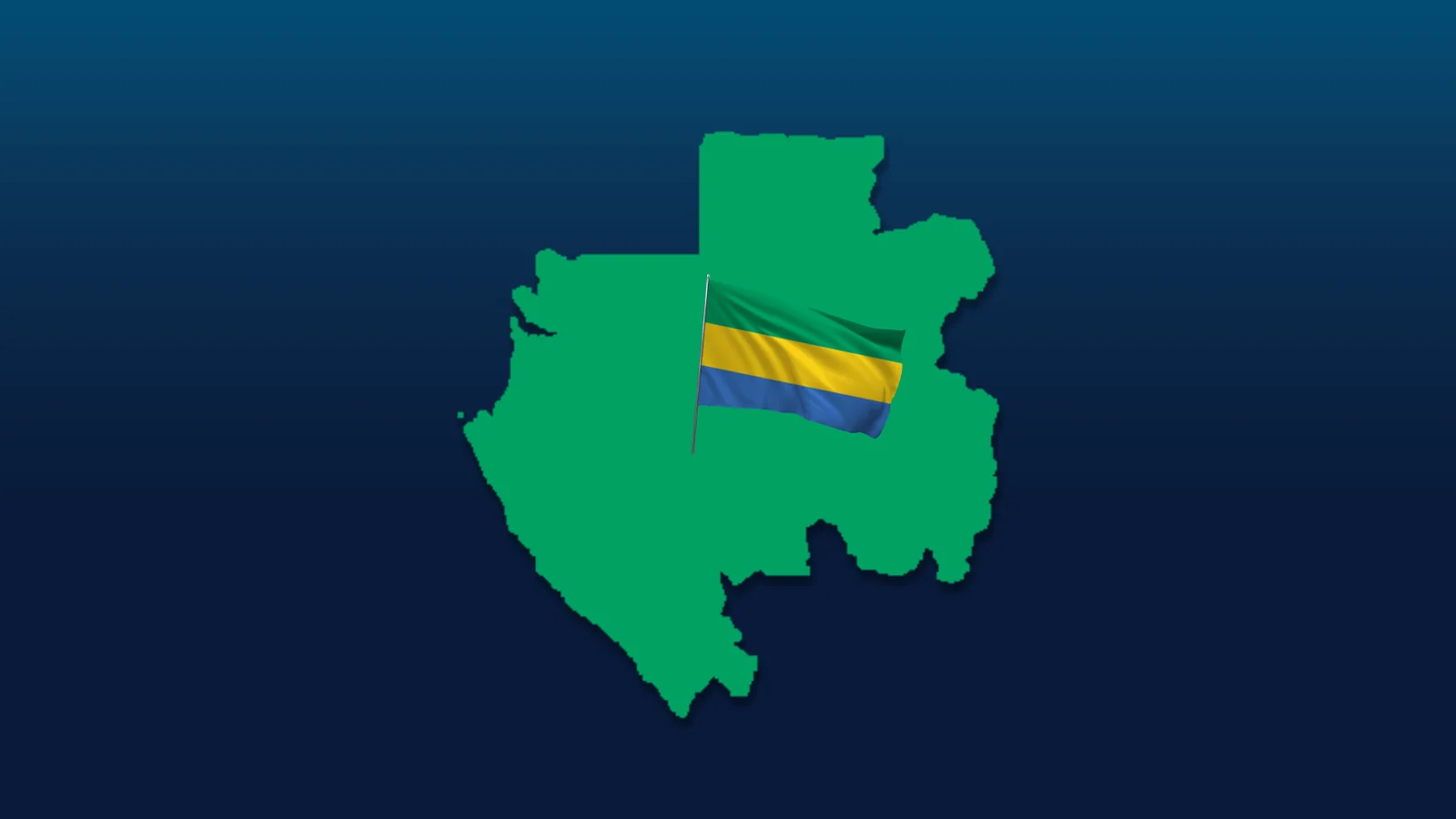 Carte illustrée Advanced SIM pour Gabon