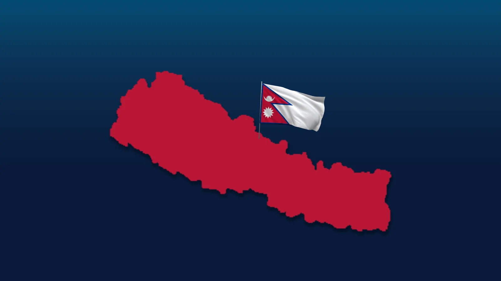 Carte illustrée Advanced SIM pour Népal